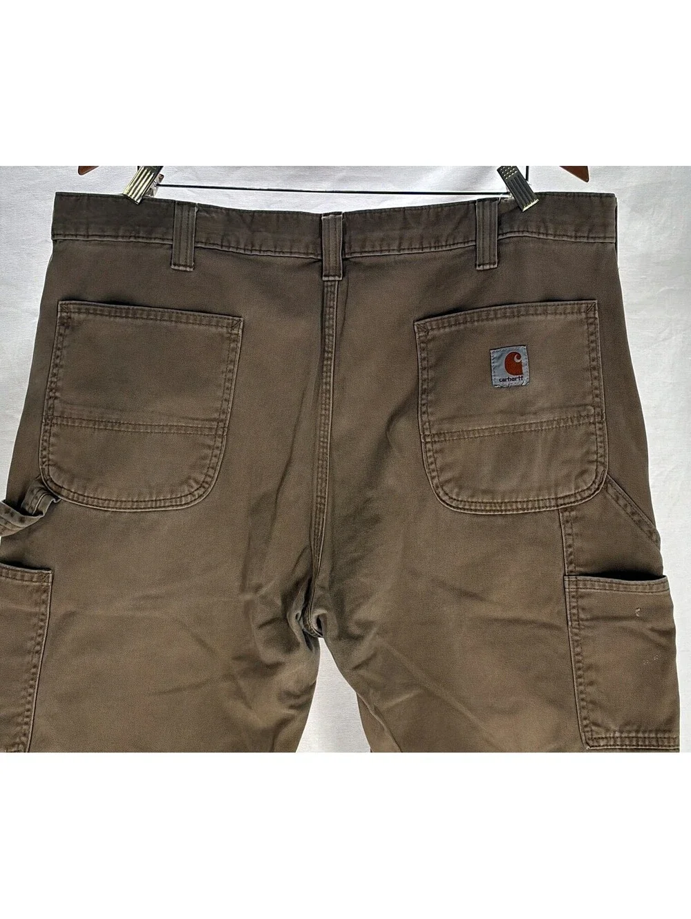 2010s Carhartt Carpenter Pants Faded Distressed Workwear